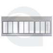 Walk in Cooler Gallant Resfriados 10 Portas Vidro sem Piso Painel 380V/3F CWRSP-10